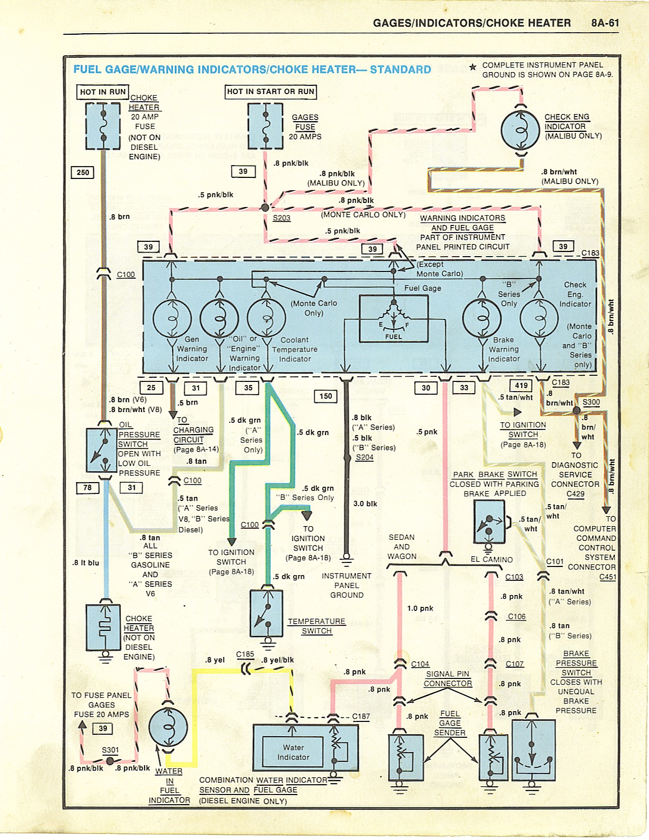 [DIAGRAM] 1967 Chevelle Fuel Gauge Wiring Diagram FULL Version HD