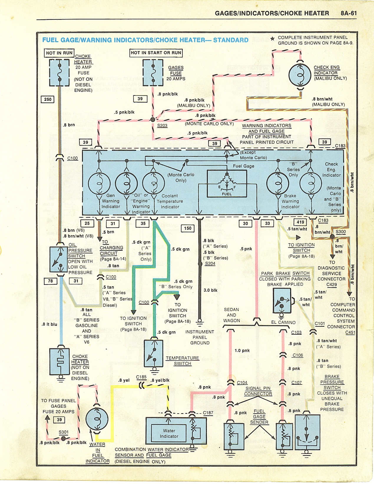 Choke Heater Diode